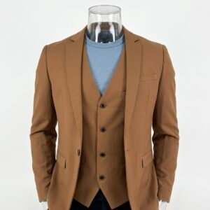 Blazer ajusté et gillet "Beige" - Style Chic & Moderne